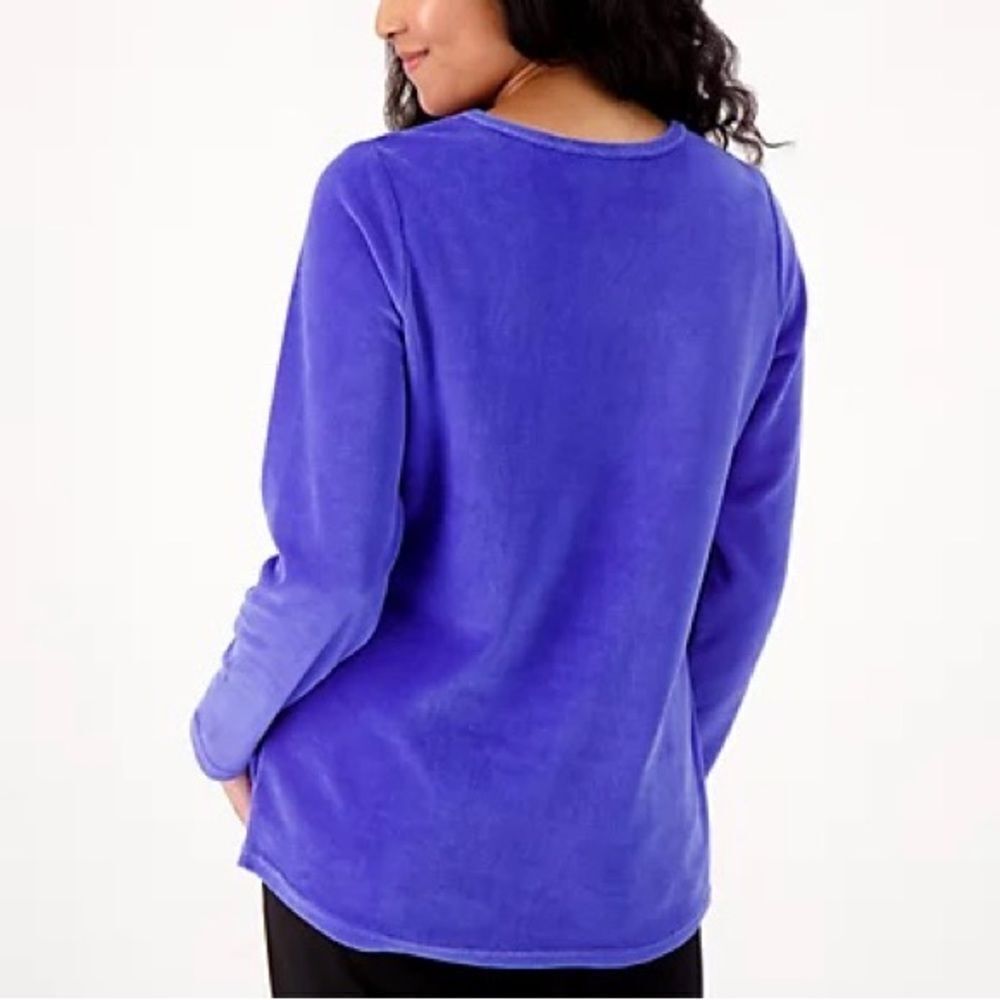 Quacker Factory Sparkle and Shine Top NWT - image 3